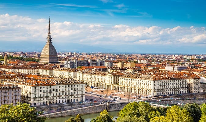 Turim a quarta maior cidade da Itália