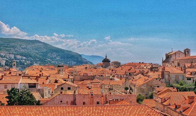 Muralhas de Dubrovnik Foto