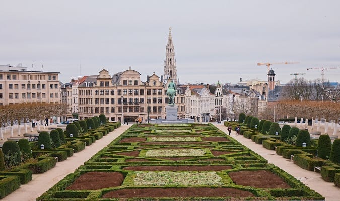 A charmosa cidade de Bruxelas
