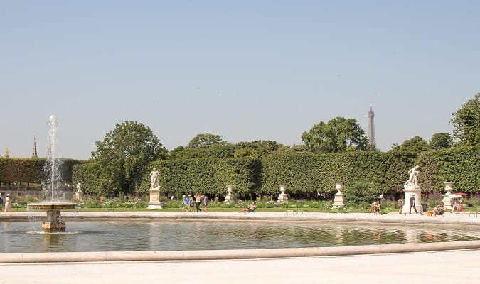 Parque em Paris