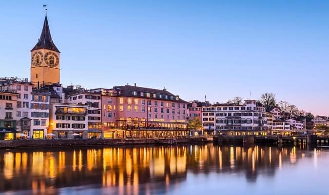 Zurique ou Genebra - Hotéis