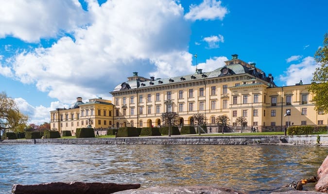 Palácio Drottningholm Foto