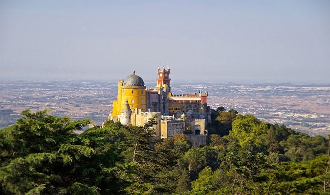 Foto do Palácio da Pena em Sintra Portugal