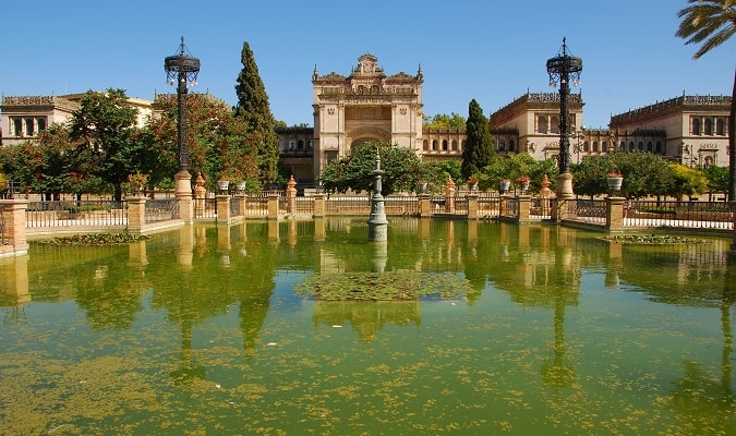 Parque de María Luisa e Plaza de España