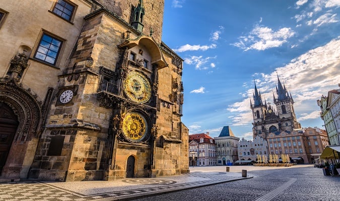 Praça Antiga e Relógio Astronômico - Praga República Tcheca