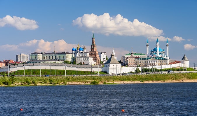 Kazan é a sexta maior cidade da Rússia