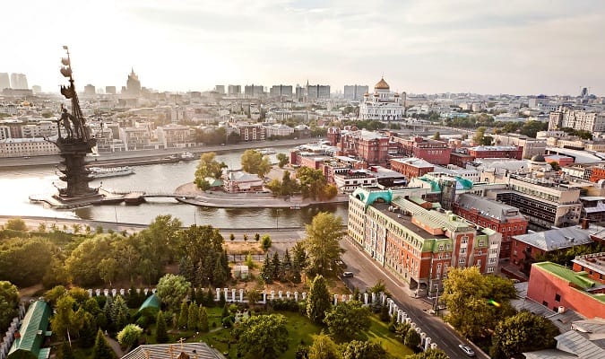 Moscou é a maior cidade da Rússia