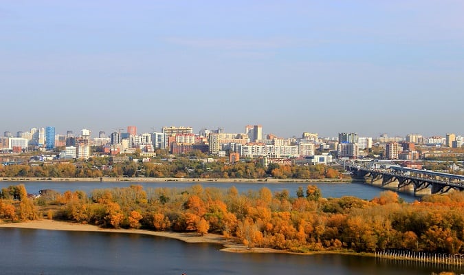 Novosibirsk é a terceira maior cidade da Rússia
