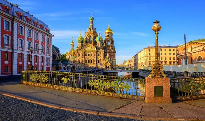 São Petersburgo é a segunda maior cidade da Rússia