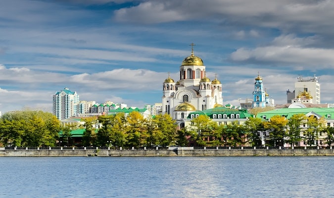 Yekaterinburg é a quarta maior cidade da Rússia