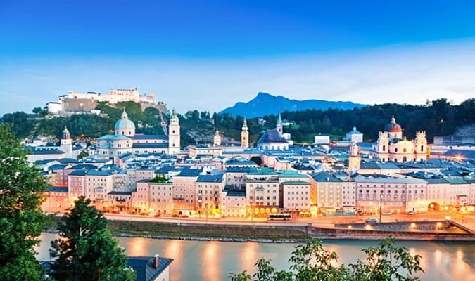 Temperatura em Salzburg
