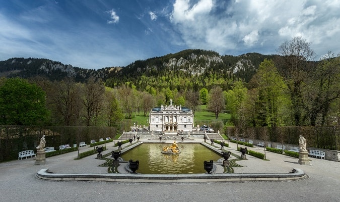 Palácio Linderhof Alemanha Baviera