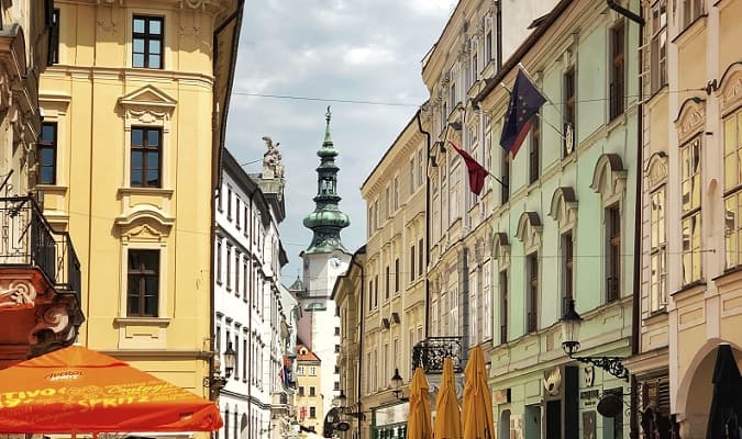Bratislava Eslováquia Rua