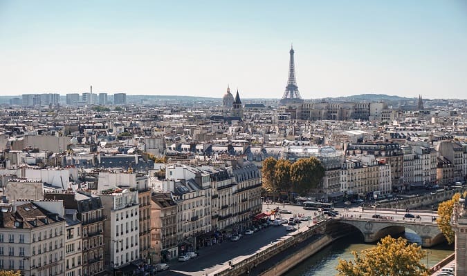 A linda cidade de Paris