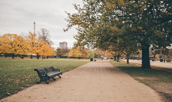 Parque em Londres