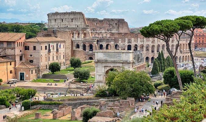 Vista Panorâmica de Roma