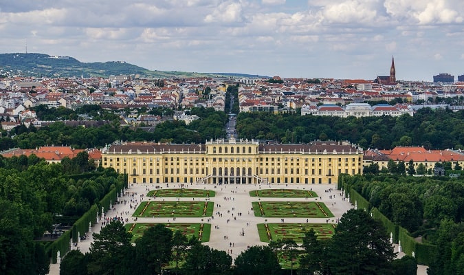 Viena ou Budapeste? Palácios