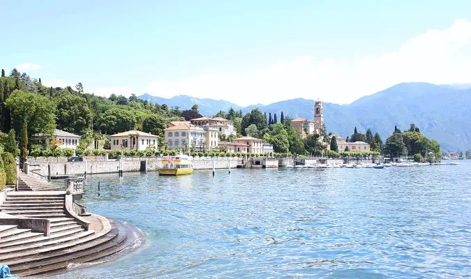 Lago di Como Itália Foto