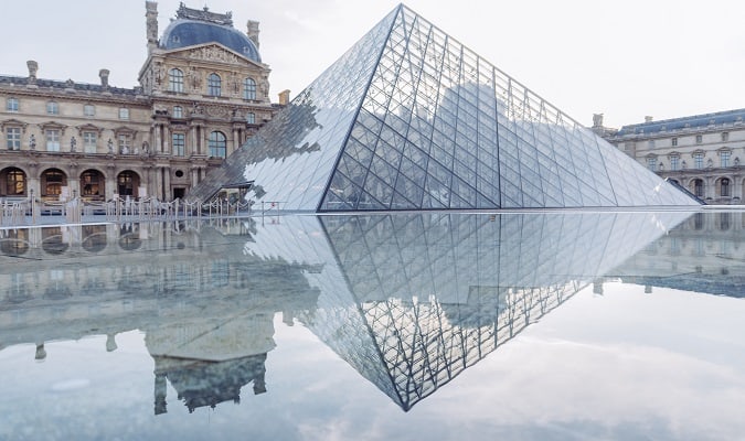 Louvre Paris Museu Foto