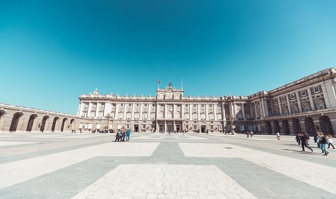 Palácio Real em Madrid Foto