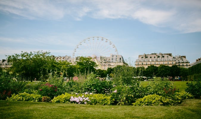 Parque em Paris