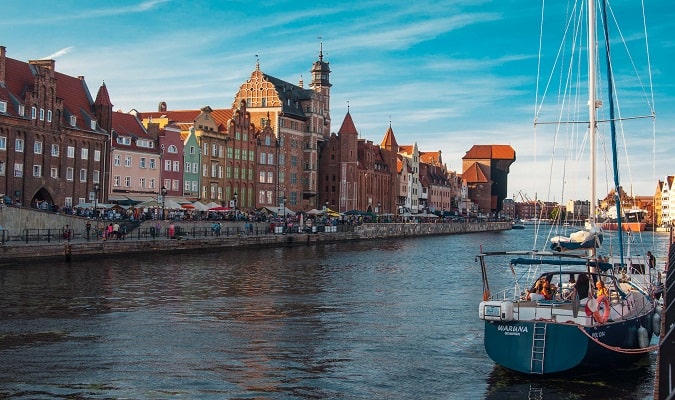 Gdańsk, sexta maior cidade da Polônia