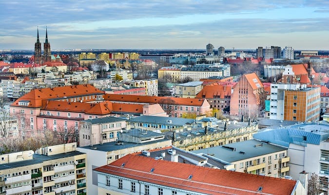 Wrocław, quarta maior cidade da Polônia