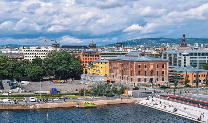 Oslo é a capital da Noruega