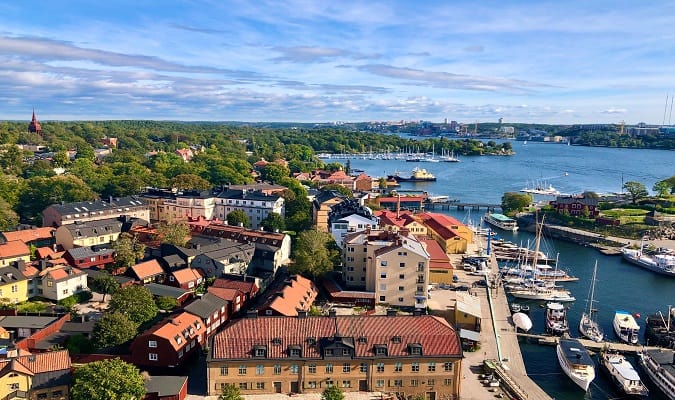 Estocolmo é a capital e maior área urbana da Suécia e da Escandinávia
