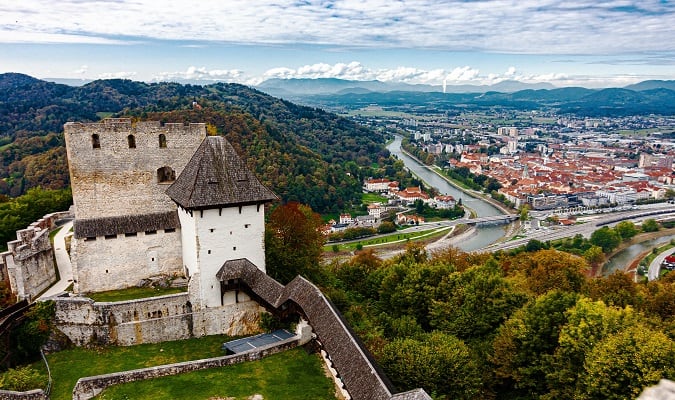 Celje é a terceira maior cidade da Eslovênia