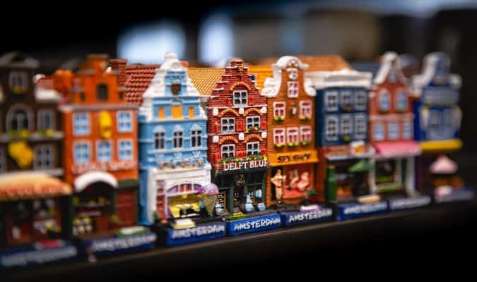 Compras em Asmterdam - ©Dam Square Souvenirs
